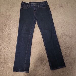 Abercrombie & Fitch Men's Blue and Navy Jeans